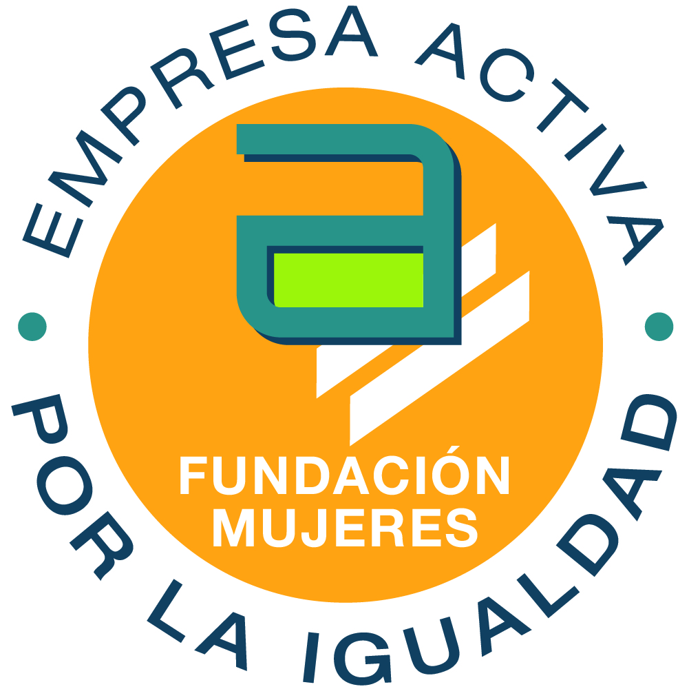 Galicia Protocolo. Sello de empresa activa por la igualdad de Fundación Mujeres.